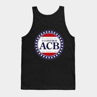 I confirm Amy Coney Barret Tank Top